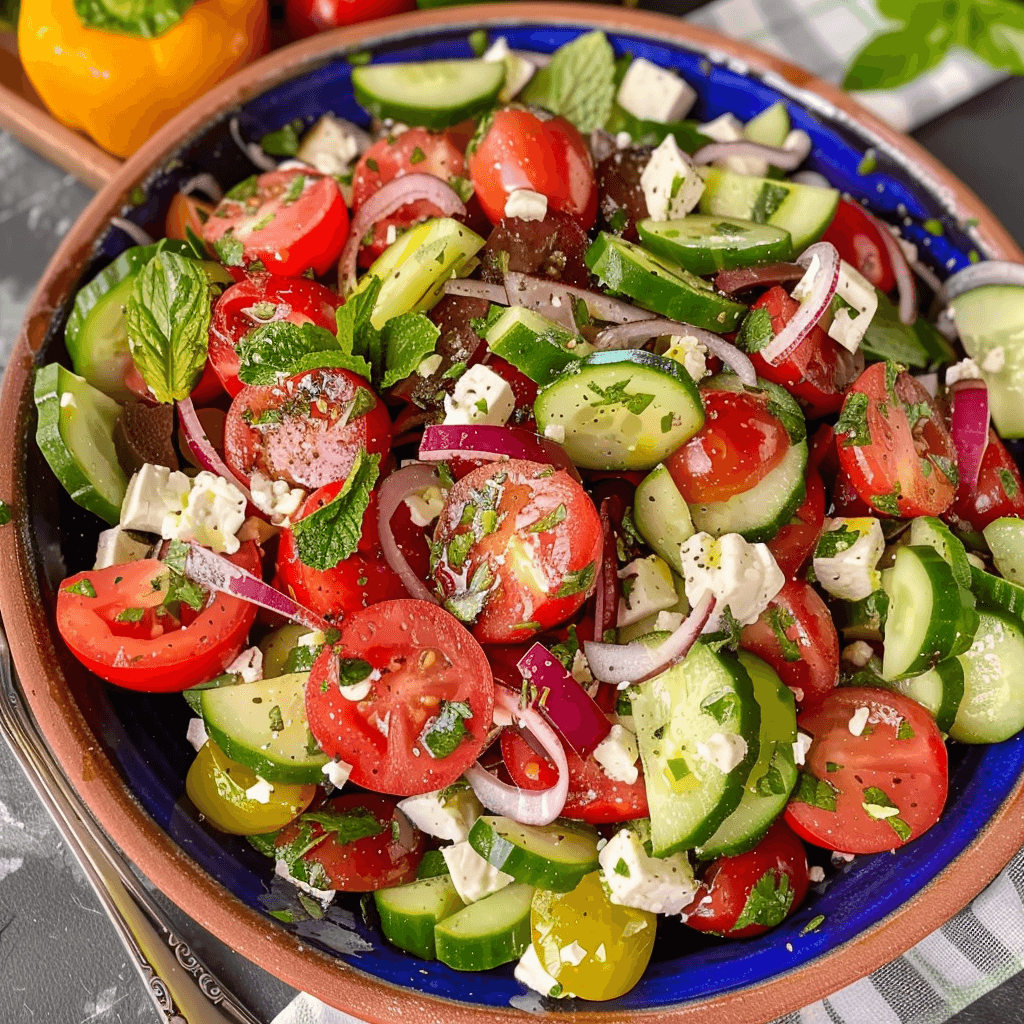 Mediterranean Salads: A Flavorful Journey