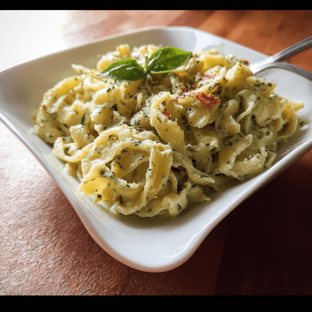 Creamy Pesto Pasta: A Comforting Twist on the Classic
