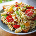 Club Sandwich Pasta Salad Recipe