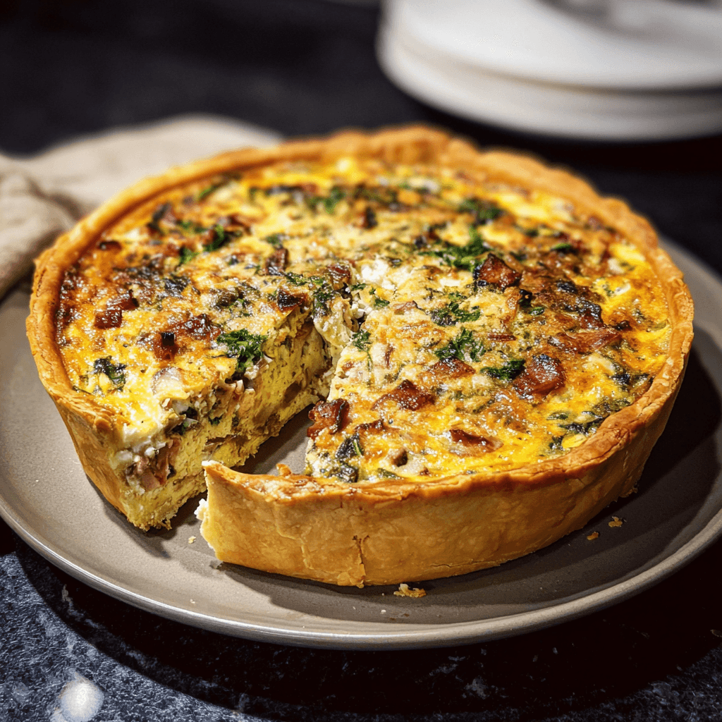 Spring Quiche: A Savory Vegetarian Delight 2 Spring Quiche: A Savory Vegetarian Delight
