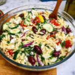 Mediterranean Orzo Pasta Salad for Flavorful Bites