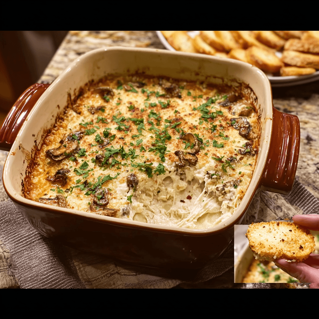 Stuffed Mushroom Dip: A Flavorful Twist on Classic Comfort