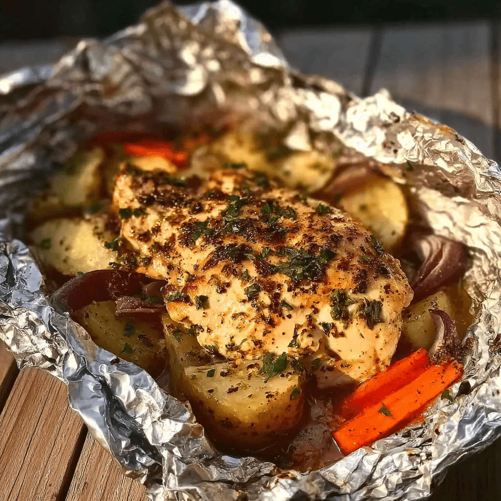 Chicken Foil Packets: Flavor-Locked Meals for Family & Weeknights 2 Chicken Foil Packets: Flavor-Locked Meals for Family & Weeknights