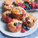 Fluffy Berry Breakfast Muffins for a Quick Morning Treat