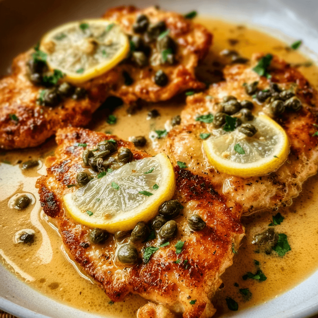 Chicken Piccata Recipe: Zesty Lemon and Capers Sauces
