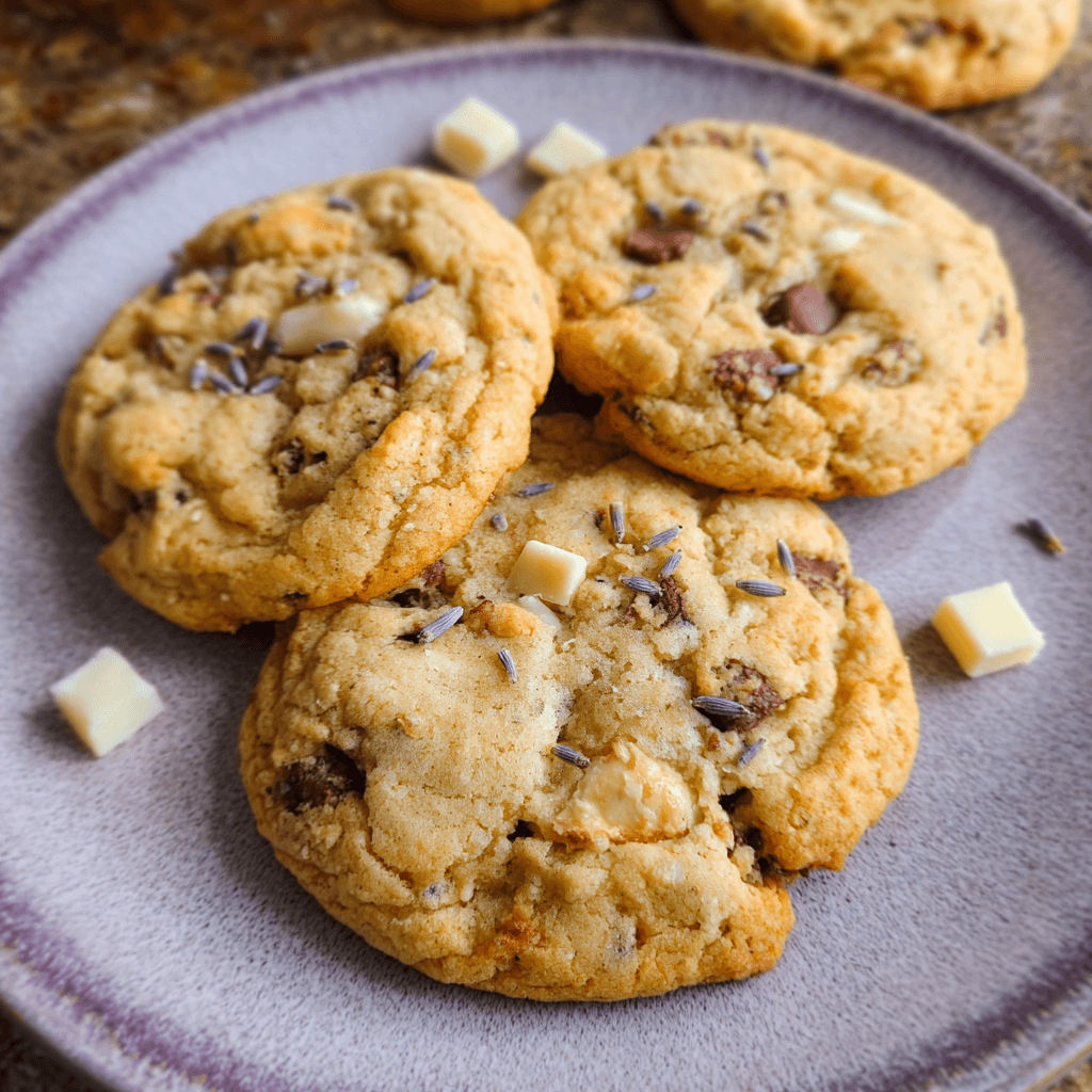 Lavender Chocolate Chip Cookies: A Fragrant Treat