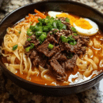 Korean Beef Noodles: Spicy, Savory Comfort in One Pot