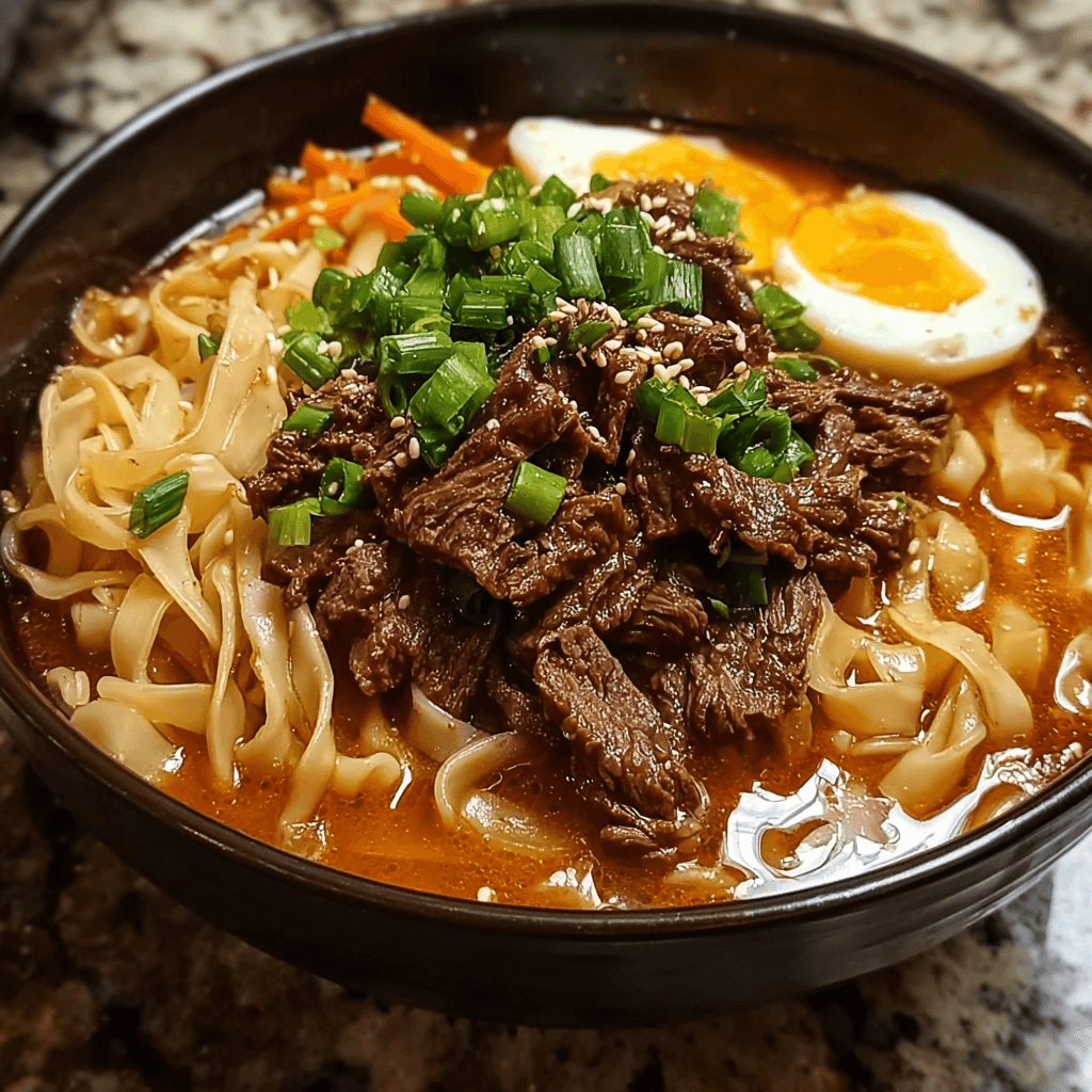 Korean Beef Noodles: Spicy, Savory Comfort in One Pot