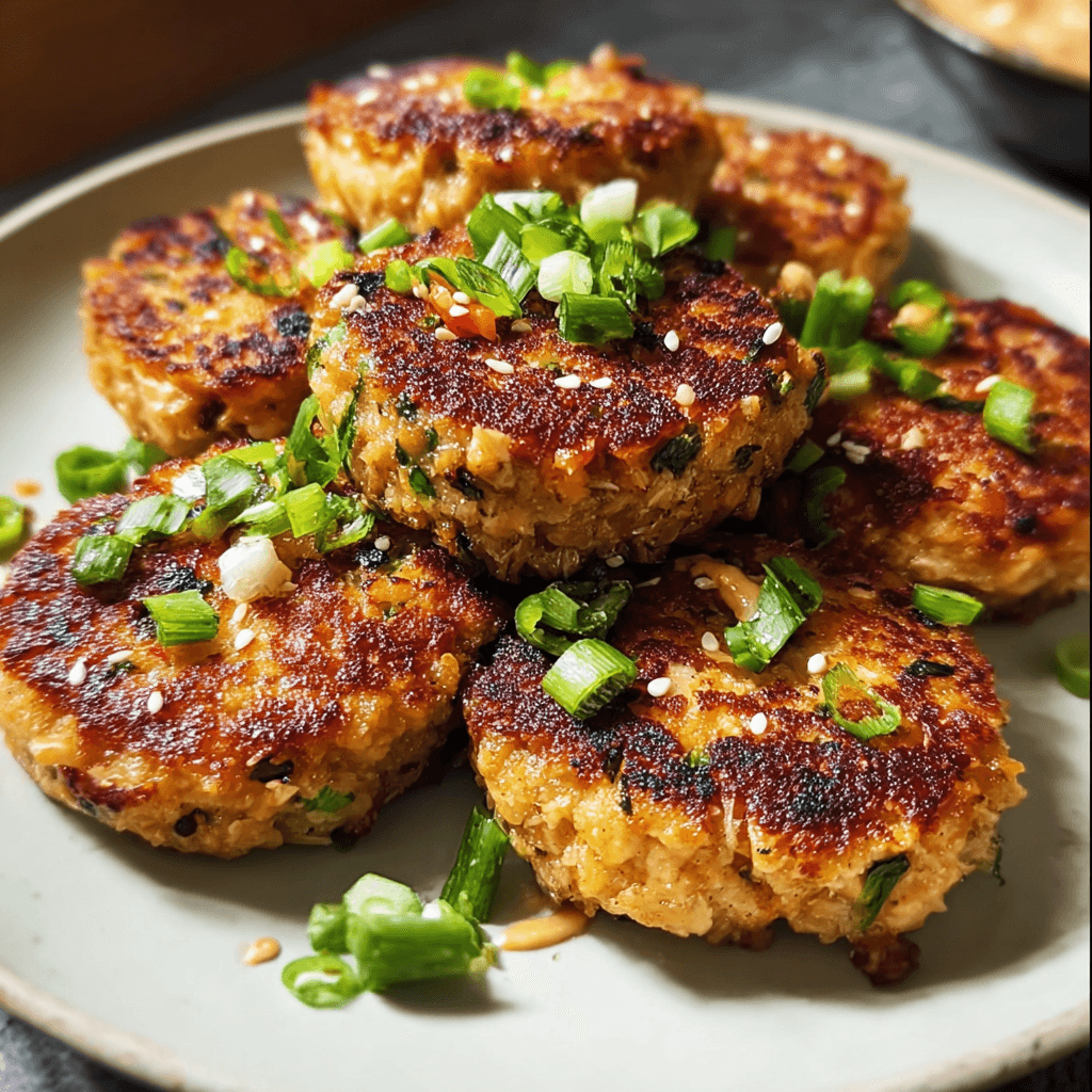 Asian Tuna Cakes: Crispy, Healthy, and Flavorful