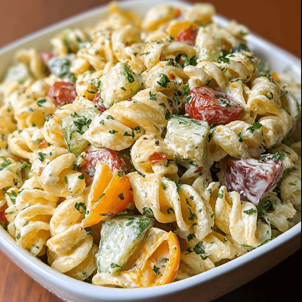 Ranch Pasta Salad: A Creamy Twist on Summer's Favorite