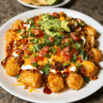Tater Tot Nachos: Crispy Comfort in Every Bite