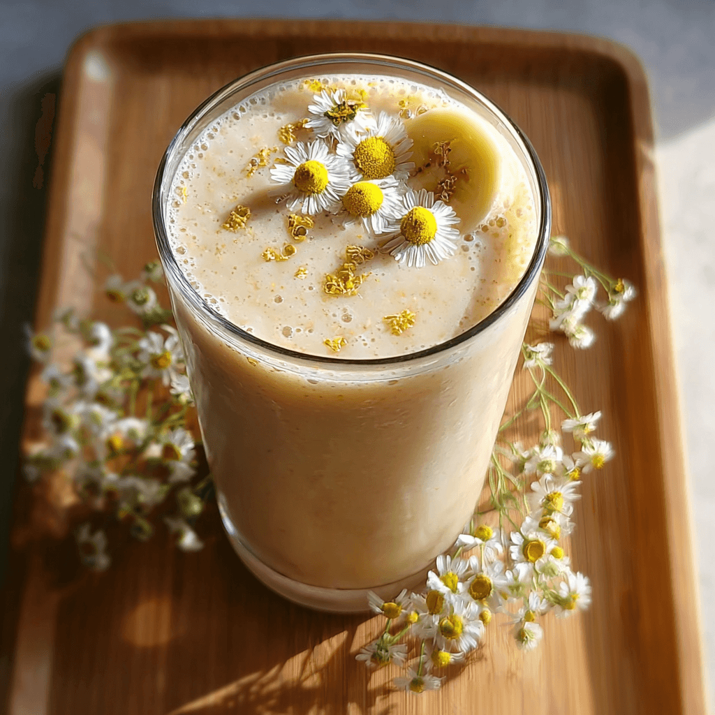 Banana Chamomile Tea Smoothie Recipe