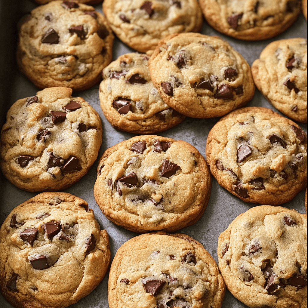 Soft Batch Chocolate Chip Cookies