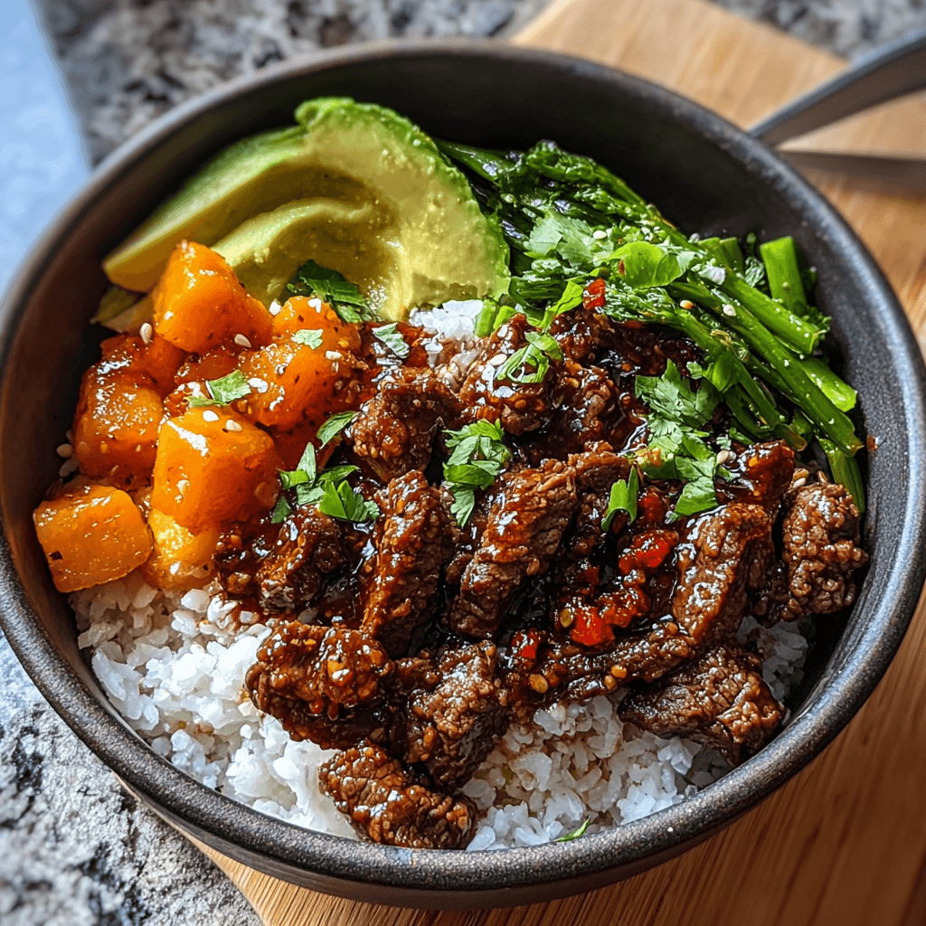 Hot Honey Beef Bowl: A Flavor-Packed One-Pot Meal
