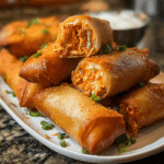 Buffalo Chicken Egg Rolls Recipe