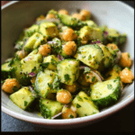 Chickpea Avocado Cucumber Salad: Quick, Healthy, and Refreshing
