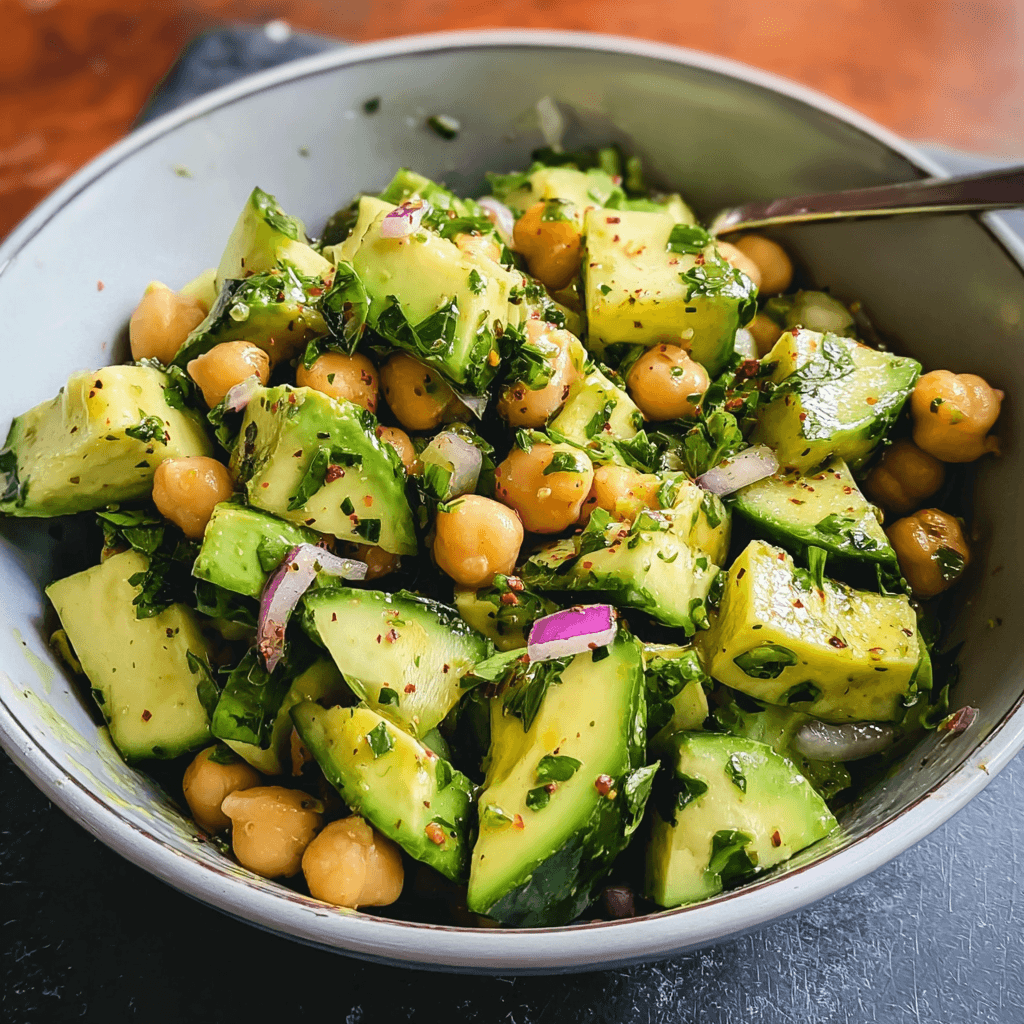 Chickpea Avocado Cucumber Salad: Quick, Healthy, and Refreshing