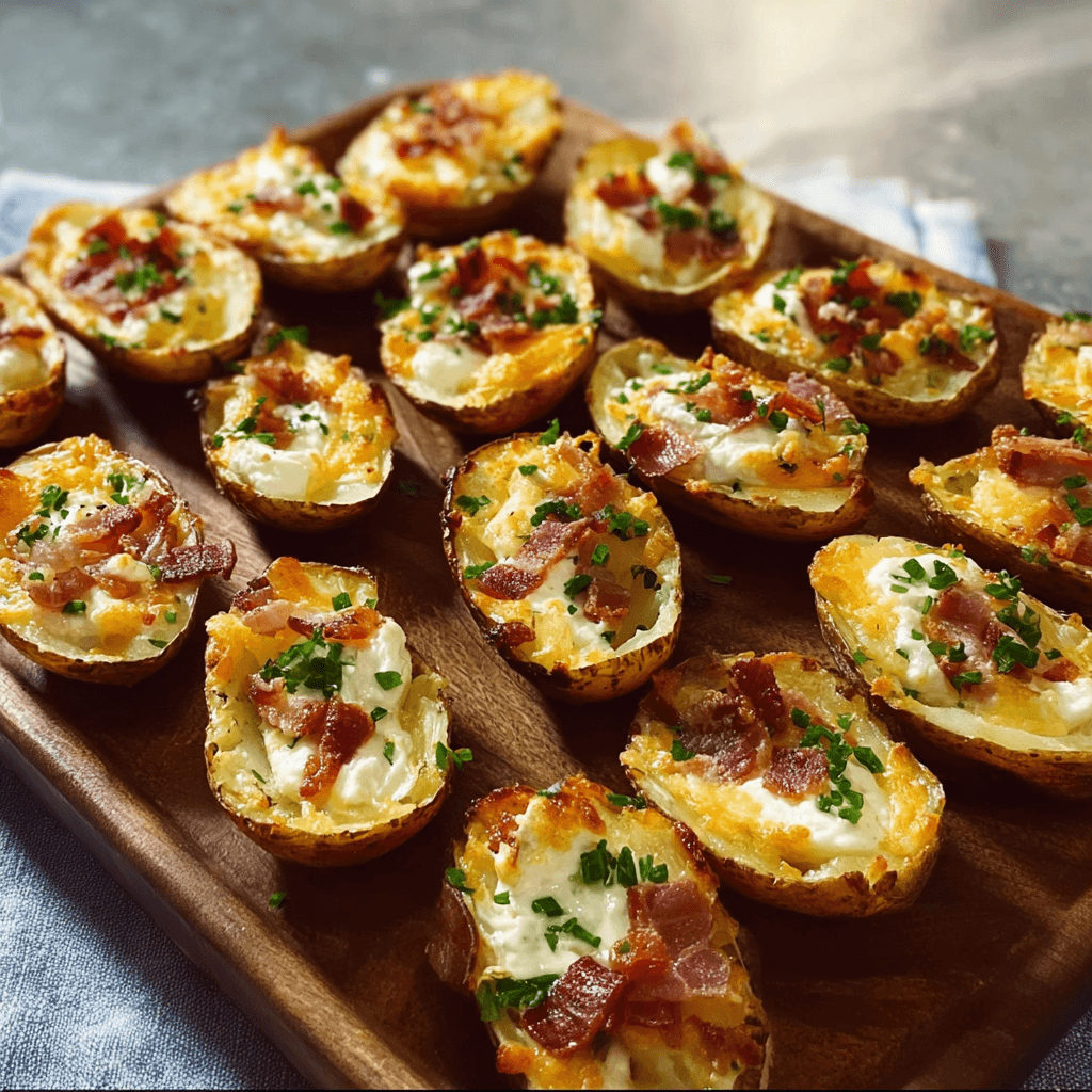 Tasty Mini Potato Skins: Quick and Flavorful Recipe