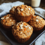 Carrot Oatmeal Muffins for Quick Baking