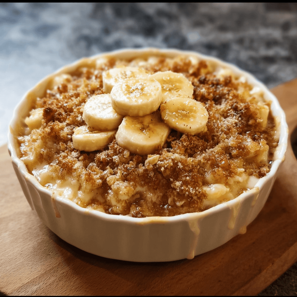 Banana Crumble Recipe for Quick Comfort Food