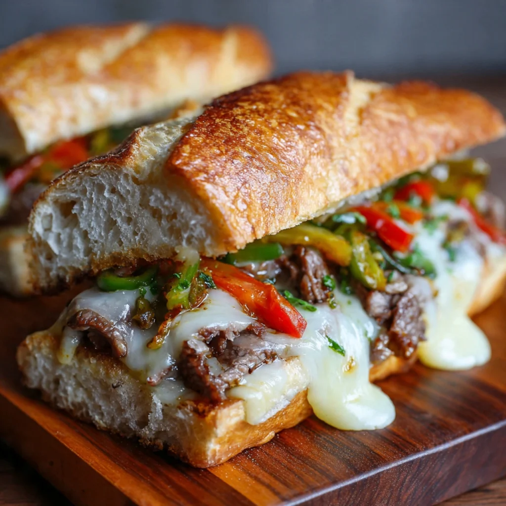 Philly Cheese Steak Sandwich Recipe | Gourmet Eminent Recipes