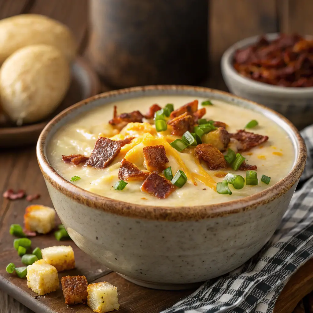 Outback steakhouse potato soup creamy bowl