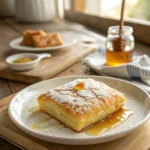 Quick Sopapillas Dessert – Perfect for Breakfast or Snack 9 Close-up of a golden fluffy sopapilla