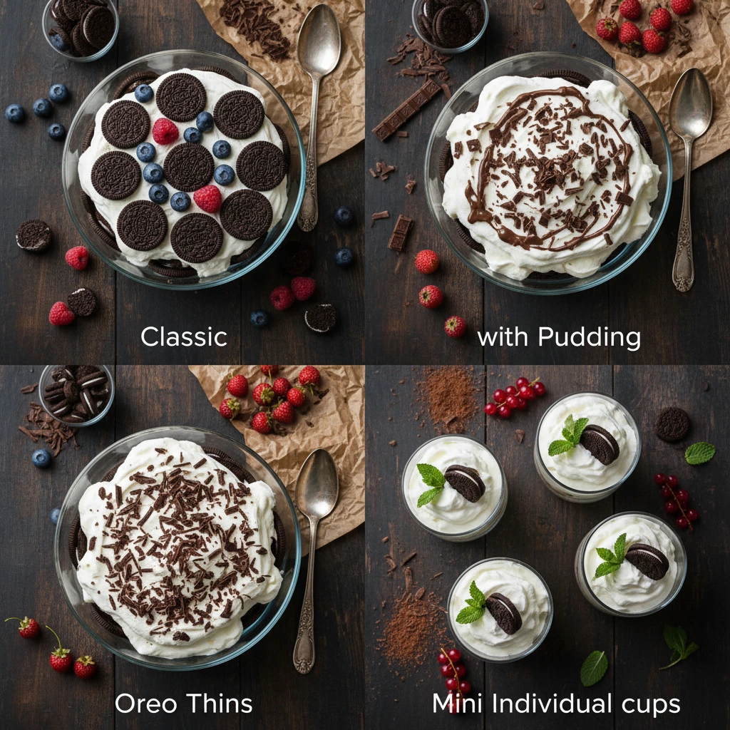 Summer Oreo Ice Box Cake – No-Bake, Easy Dessert Ideas 12 Variations of Summer Oreo Ice Box Cake