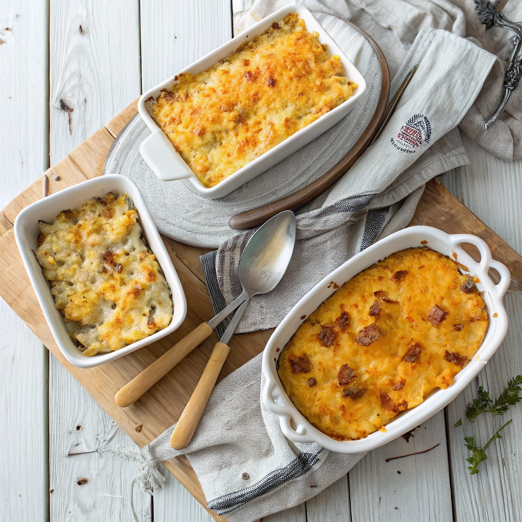Variations of Cracker Barrel Squash Casserole