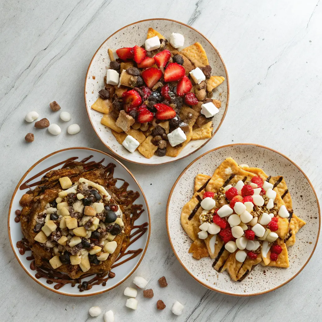 Creative Dessert Nachos Ideas for Kids and Adults 12 Dessert nachos variations