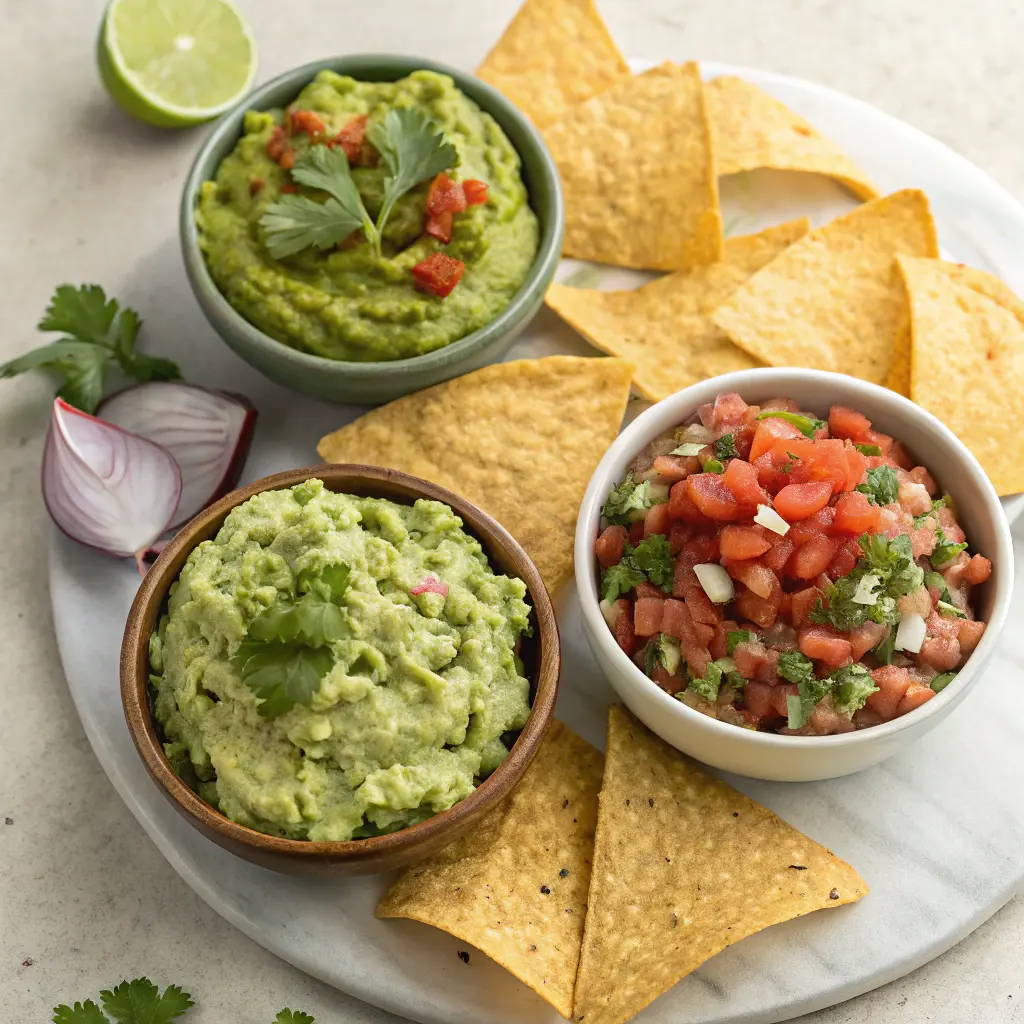 Mexican guacamole variations