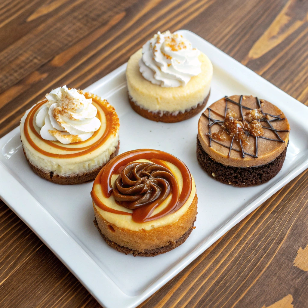 Dulce de Leche Cheesecake Recipe – Easy and Decadent Dessert 12 Mini Dulce de Leche Cheesecakes