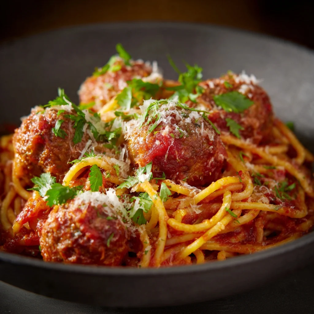 Spaghetti & Meatballs