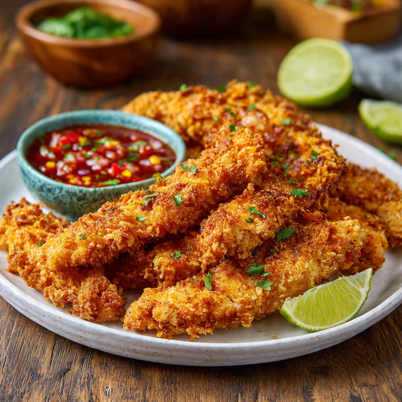 Tex-Mex Chicken Strips Recipe: Crispy, Flavor-Packed, Easy!