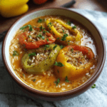 Stuffed Banana Peppers Soup Recipe