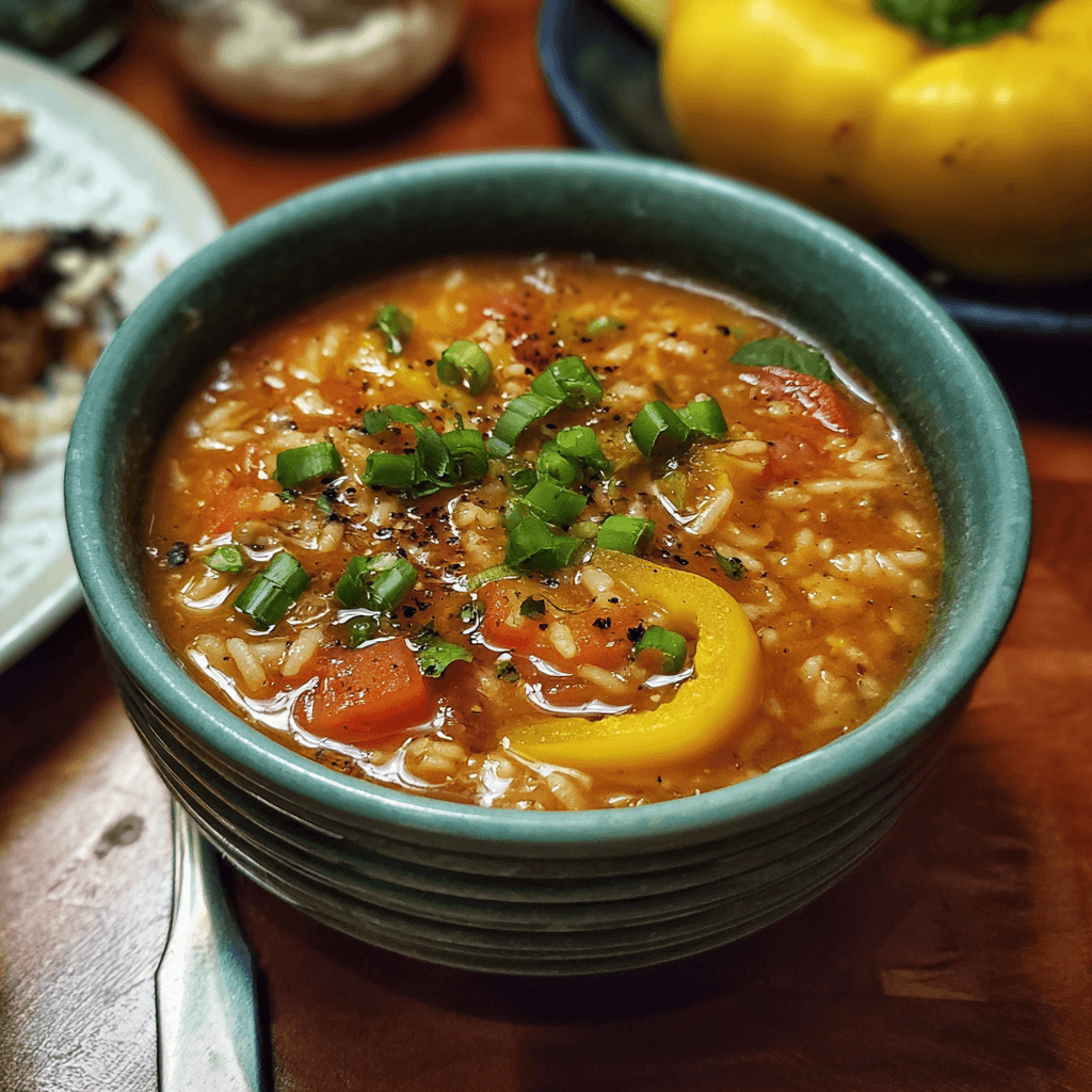 Stuffed Banana Peppers Soup Recipe