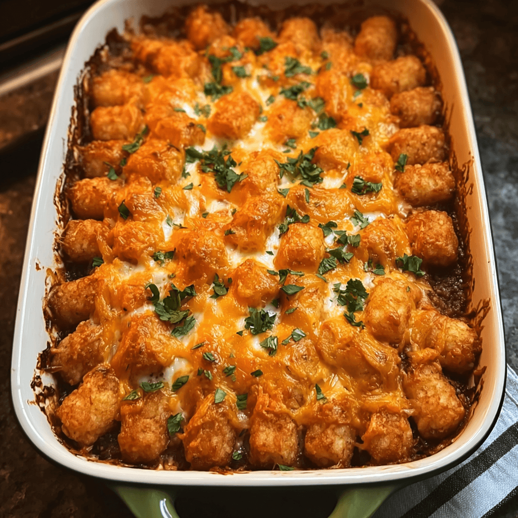 Tater Tot Casserole: A Comforting One-Pan Dinner