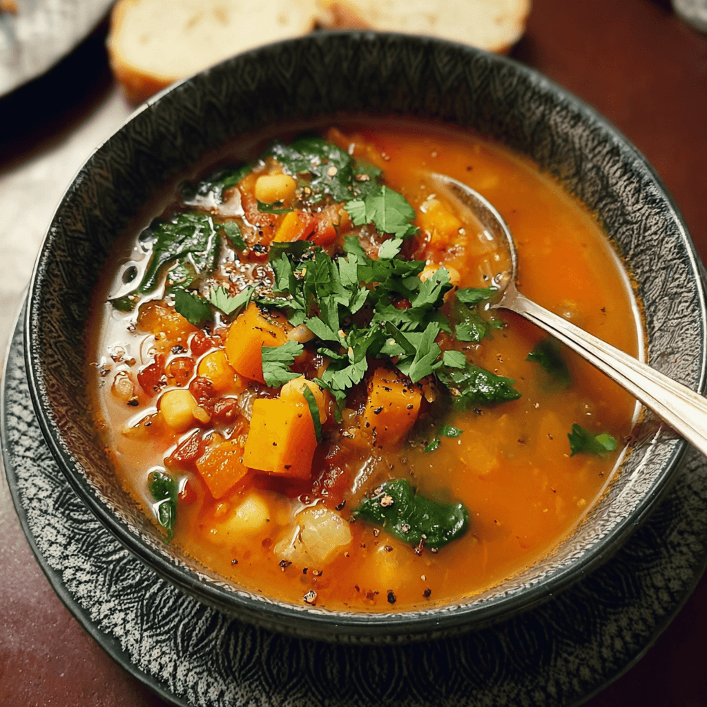 Moroccan-Spiced Vegetable Soup Recipe: A Flavorful Twist on Comfort Food