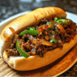 Gordon Ramsay’s Irresistible Philly Cheesesteak Sloppy Joes
