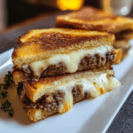 Classic Patty Melt Recipe with Beef, Cheese & Savory Sauce