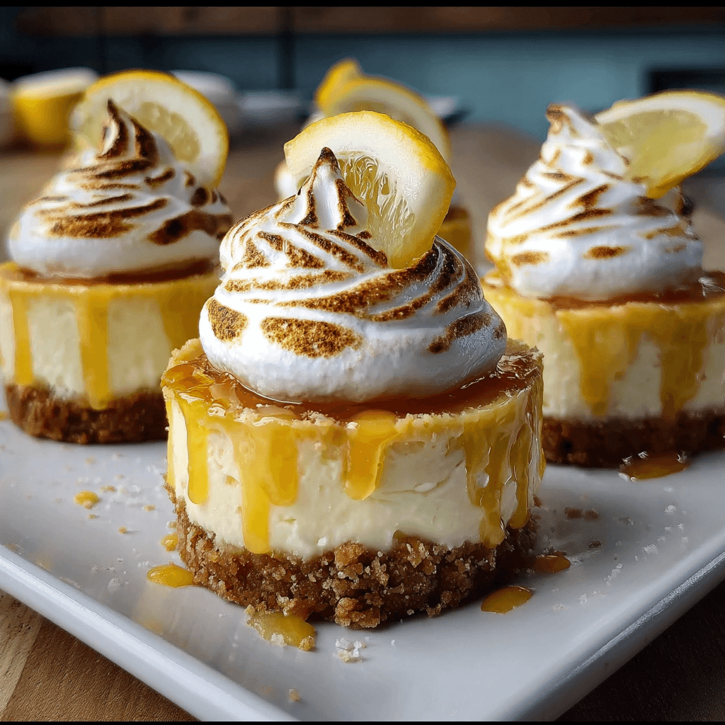 Lemon Meringue Cheesecakes: A Bright Baking Breakthrough