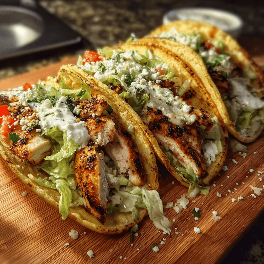 Smash Chicken Caesar Tacos: A Flavorful Twist on a Classic