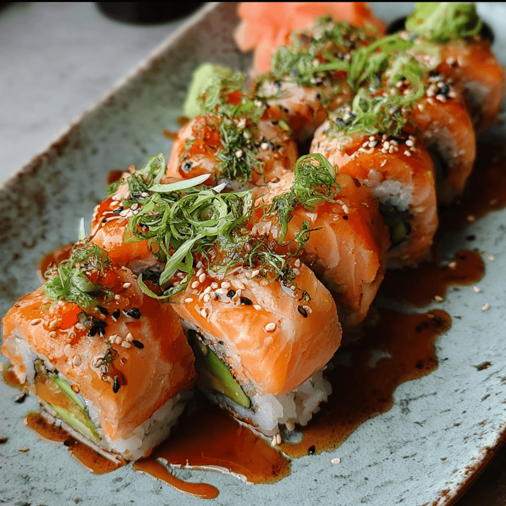 Firecracker Salmon Rolls: A Flavorful Twist on Asian Cuisine