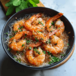 Shrimp and Glass Noodles One-Pan Asian Delight