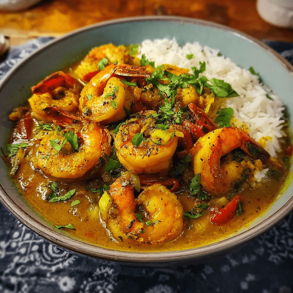 Jamaican Curry Shrimp: Spiced Simplicity for Weeknight Meals