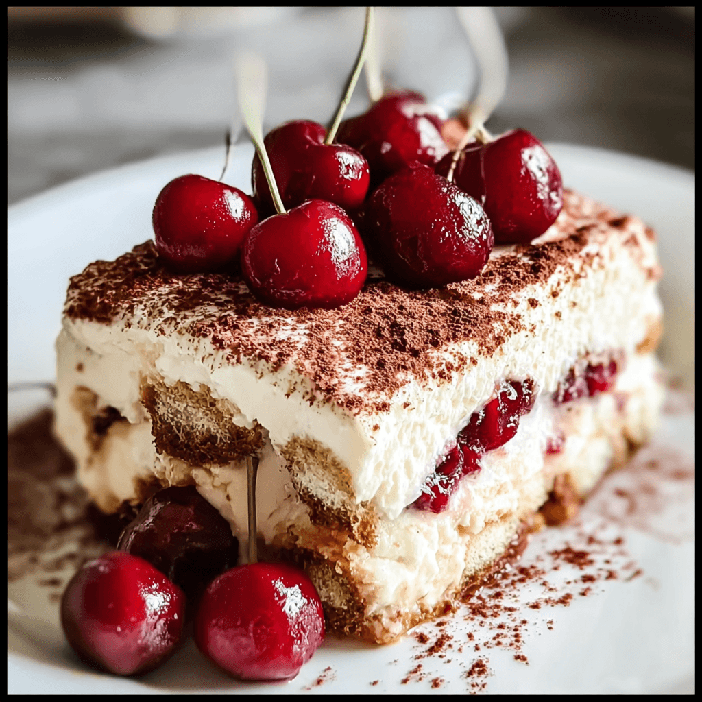 Cherry Amaretto Tiramisu Recipe: A Decadent Twist on Classic