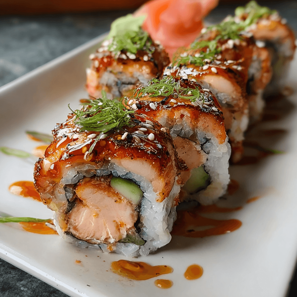 Firecracker Salmon Rolls: A Flavorful Asian-Inspired Dish
