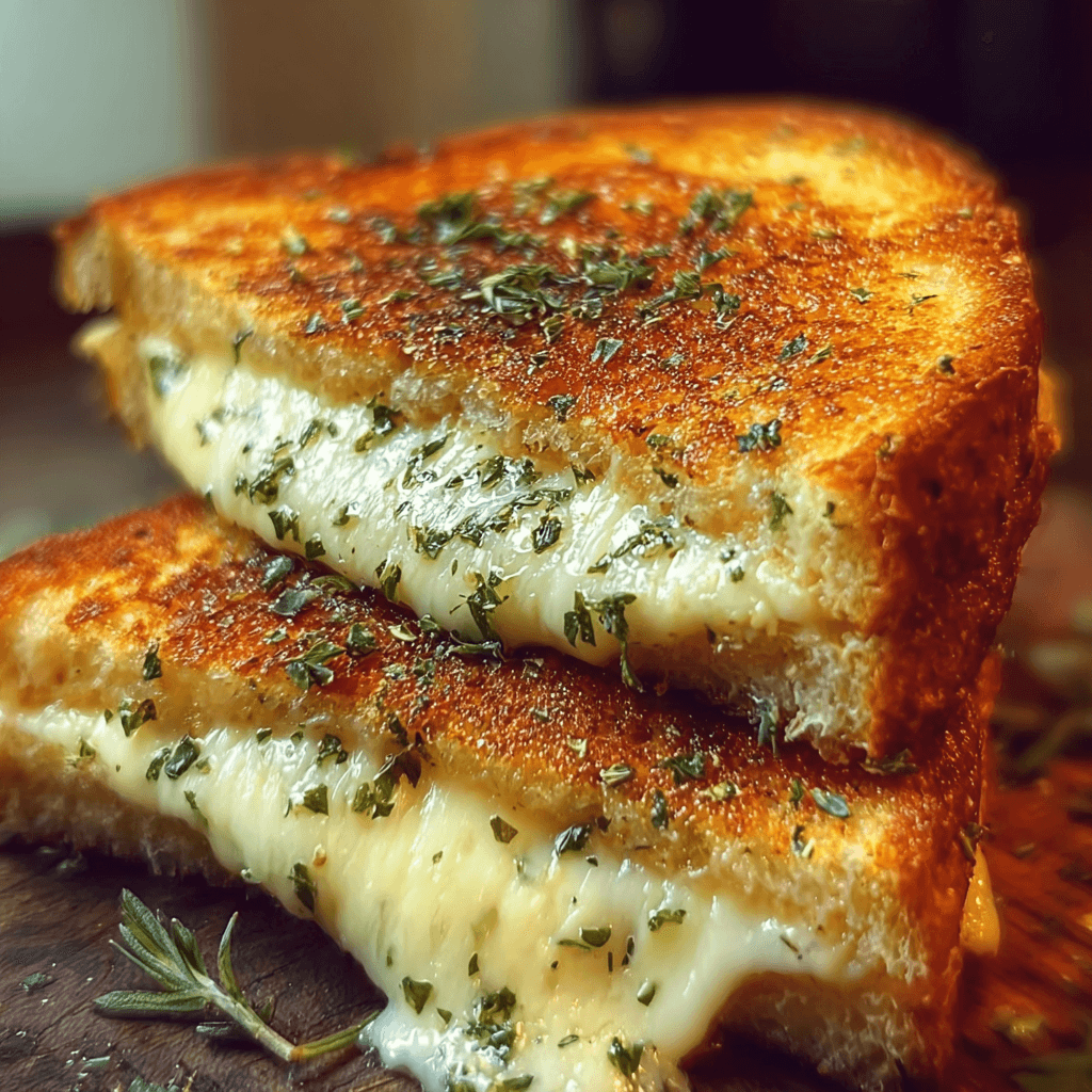 Garlic Bread Grilled Cheese: A Flavorful Classic Reimagined