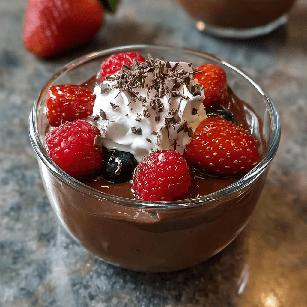 Chocolate Protein Pudding for Quick Healthy Bites