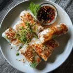 Rice Paper Noodle Rolls: Crispy, Flavorful, and Quick